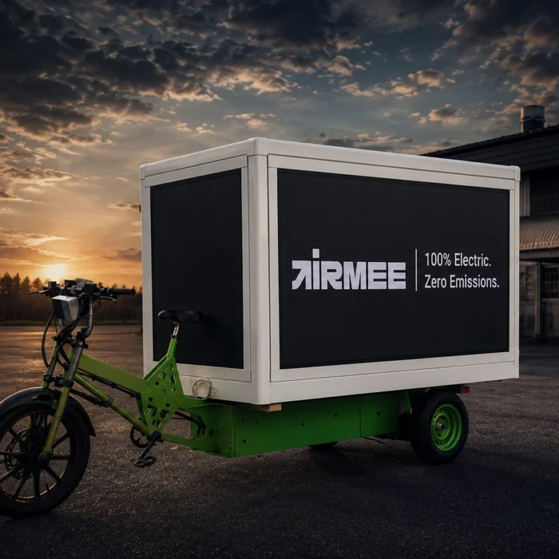 MoveByBike testar Bombastic Medias flexibla reklamsystem